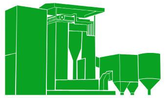 Nutrient matrix soil production line